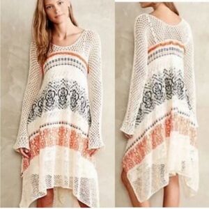 ANTHROPOLOGIE Sleeping on Snow Risen Sun dress